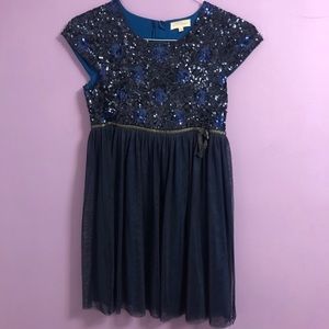 Mini Boden Navy Dress